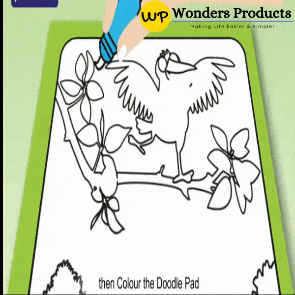 method for using magic painting books