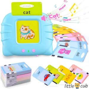 talking flash cards by Little cub