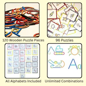 wooden pieces and cards